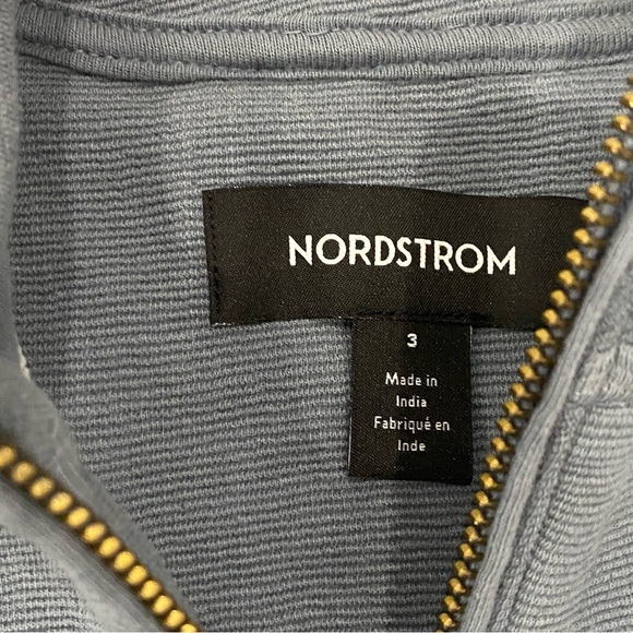 🆕 KIDS NORDSTROM Toddler Texture Quarter Zip Sweater - Picture 4 of 6
